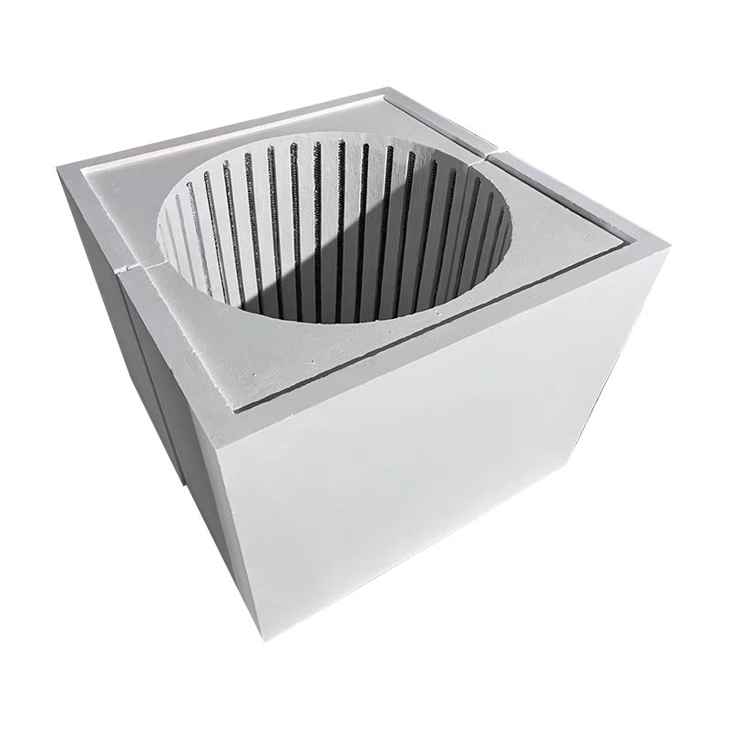 Kerámiaszálas fűtőmodul blokk elektromos ellenállású kemencékhez