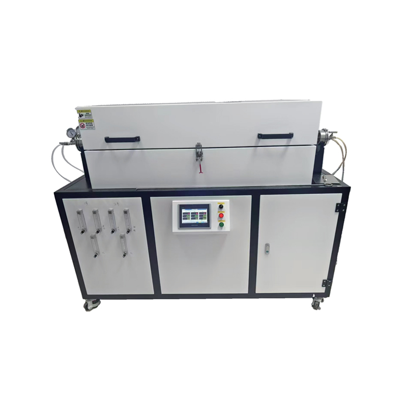 Három hőmérsékletű, nagy tisztaságú kvarccső kemence